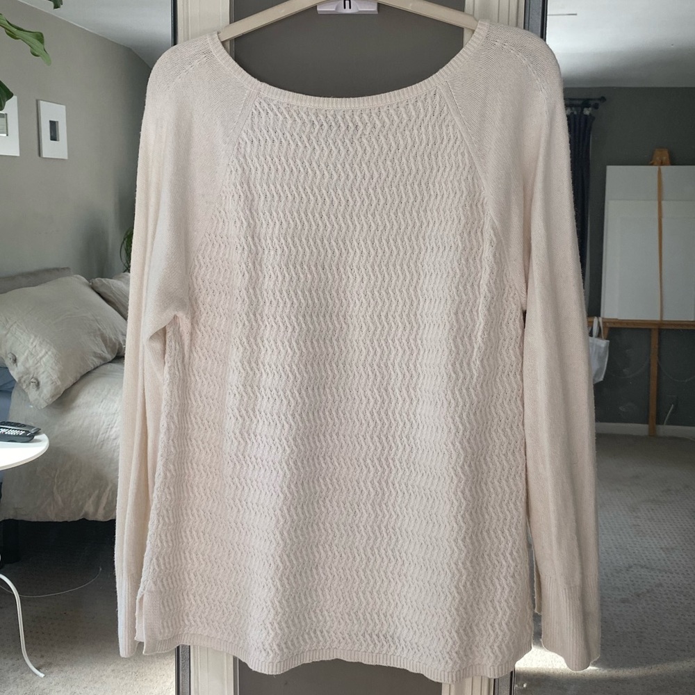 XL beige sweater